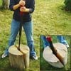 TruePower Firewood & Log Splitter - Safe & Easy Hammer Action