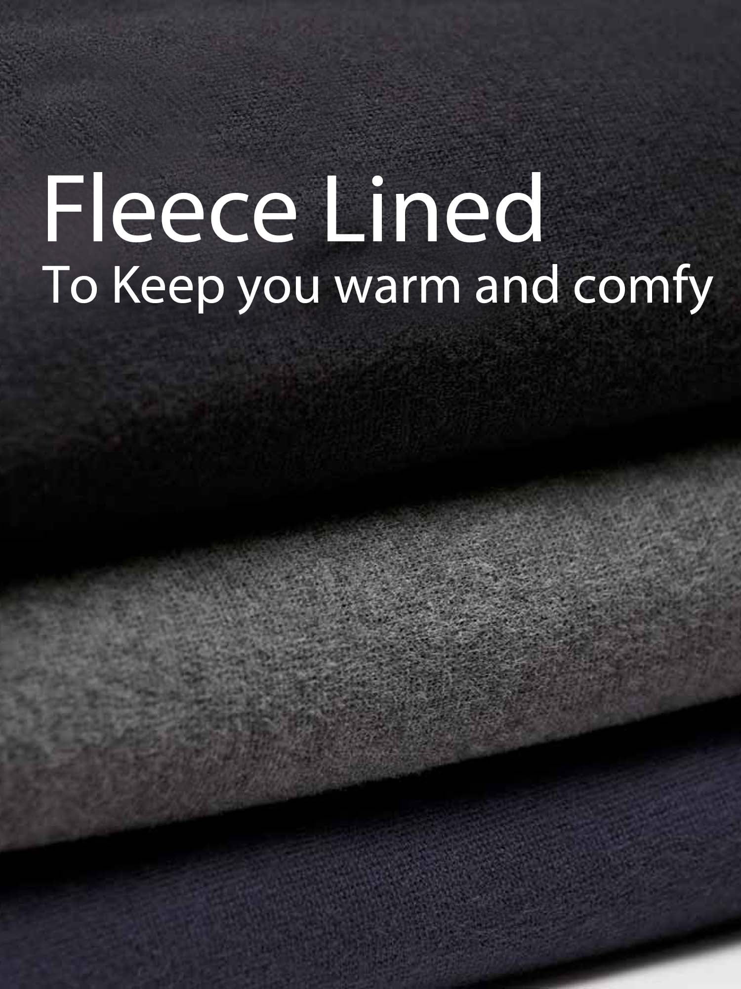 fleece lined turtleneck