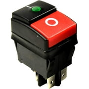 HQRP On Off Power Switch Compatible with Husky, Greenworks, Home Depot, Craftsman, Power Washer, Simpson, Black Max, Briggs & Stratton Pressure Washer KEDU HY52