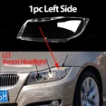 thumbnail image 1 of Car Headlight Lens Cover Transparent head light lamp Shell Lens Light Protection for BMW 3 Series E90 E91 LCI facelift 2008~2011, 1 of 1