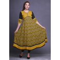 thumbnail image 2 of Bimba Kurti Long Imprimé pour Femmes Anarkali Robe Tunique Indienne Décontractée, 2 of 5