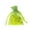 Green, variant on Organza Favor Pouch Bag, 3-Inch x 4-Inch, 12-Count