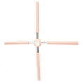 thumbnail image 2 of Barras cruzadas para la espalda, barras correctoras de postura para la espalda, alisadoras cruzadas desmontables, para estirar, color rosa YUNYI BRAND  Deportes, 2 of 8