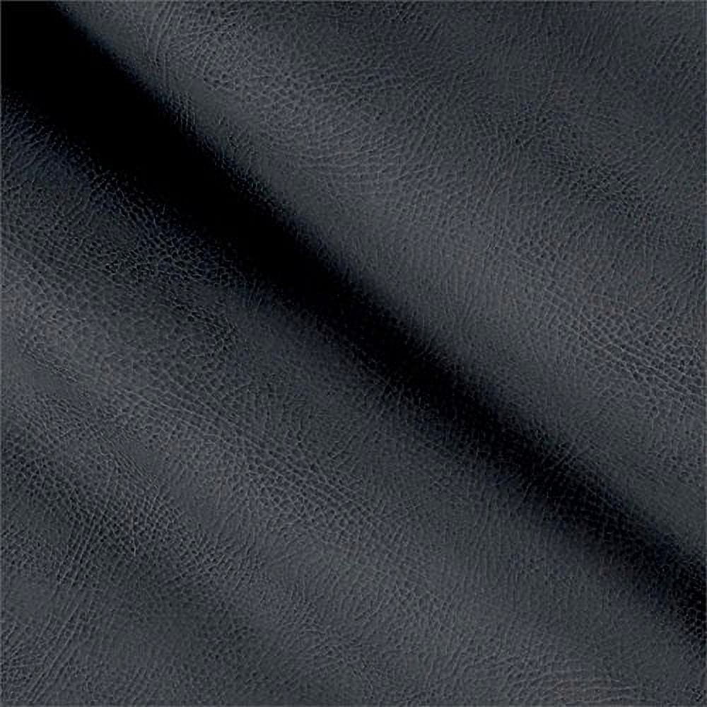 10 Yard Lot Fabric Richloom Tough Faux Leather Pleather Vinyl Tiona Navy Charcoal PP11