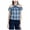 Blue - ingryblp, variant on Max Studio London Womens Plaid Ruffle-Trim Halter Blouse Top, Blue, Medium