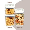 thumbnail image 4 of Better Homes & Gardens Canister Pack of 3, Flip-Tite® Square Food Storage Container Set, 4 of 10
