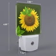 thumbnail image 2 of Uemuo Sunflower Night Light, Night Lights Plug into Wall, Dusk to Dawn Sensor Warm White Led Night Light 0.5W-EU, 2 of 9