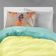 thumbnail image 2 of Thanksgiving Turkey Pilgram Fleur de lis Fabric Standard Pillowcase, 2 of 2