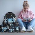 thumbnail image 2 of Bulopur Axolotl 4-Piece Kids Backpack Set for Girls 17 Inch Lightweight School Backpack with Lunch Bag, Pencil Case & Water Bottle Cover, Casual Daypack for 9-12 Years Old, 2 of 6