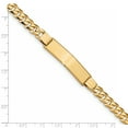thumbnail image 3 of 14k Flat Curb Link ID Bracelet (Weight: 21.87 Grams, Length: 8 Inches), 3 of 3