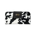 thumbnail image 1 of Cartera para Dama Nueva Imagen Est.10 Estampado de Vaca Negro, 1 of 1