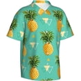 thumbnail image 2 of Hawaiian Shirts for Men Button Down Mens Hawaiian Shirts Short Sleeve Series, 2 of 8