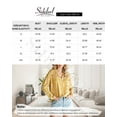 thumbnail image 2 of Sidefeel Womens Floral Print V Neck Blouses Top Long Sleeve Elegant Chiffon Blouse Shirts Loose Casual Office Tops S-2XL, 2 of 9
