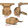 thumbnail image 3 of Bolso militar táctico multiusos de la pierna del descenso de la riñonera de la cintura que camina, 3 of 5