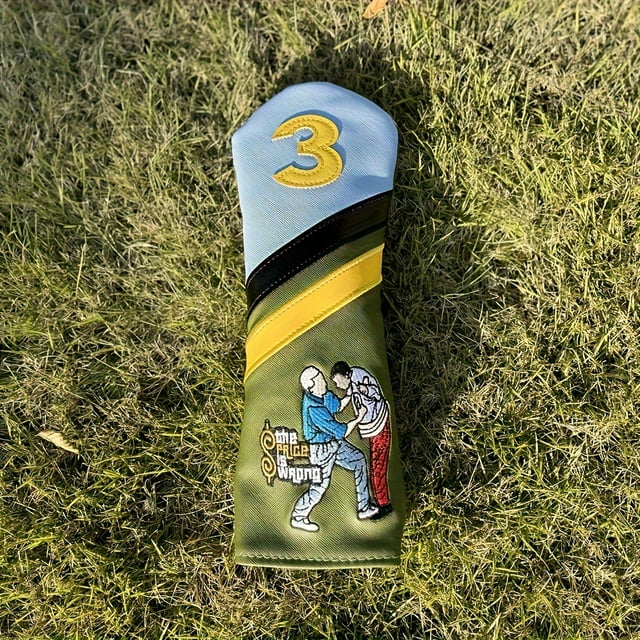 1pc/4pcs Funny Design Cover For Various Club, Golf Club Head Cover, Golf Accessories 3 Wood