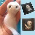 thumbnail image 2 of 2023 Nuevo Lindo Fantasma De Felpa De Halloween Con Un Pequeño Pergamino , Premium Mini Fieltro Caja De Grande Para Los Amantes De La Decoración (1PCS), 2 of 4