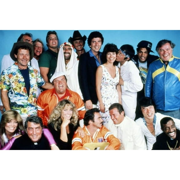 The Cannonball Run 24X36 Poster Farrah Fawcett Burt Reynolds Roger Moore Cast
