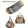 thumbnail image 6 of Essential Tote Bag,Multifunctional Organizer Bag,Boasts Great Storage Capacity, Backpack Crossbody Shoulder,for Everyday（Coffee）, 6 of 7