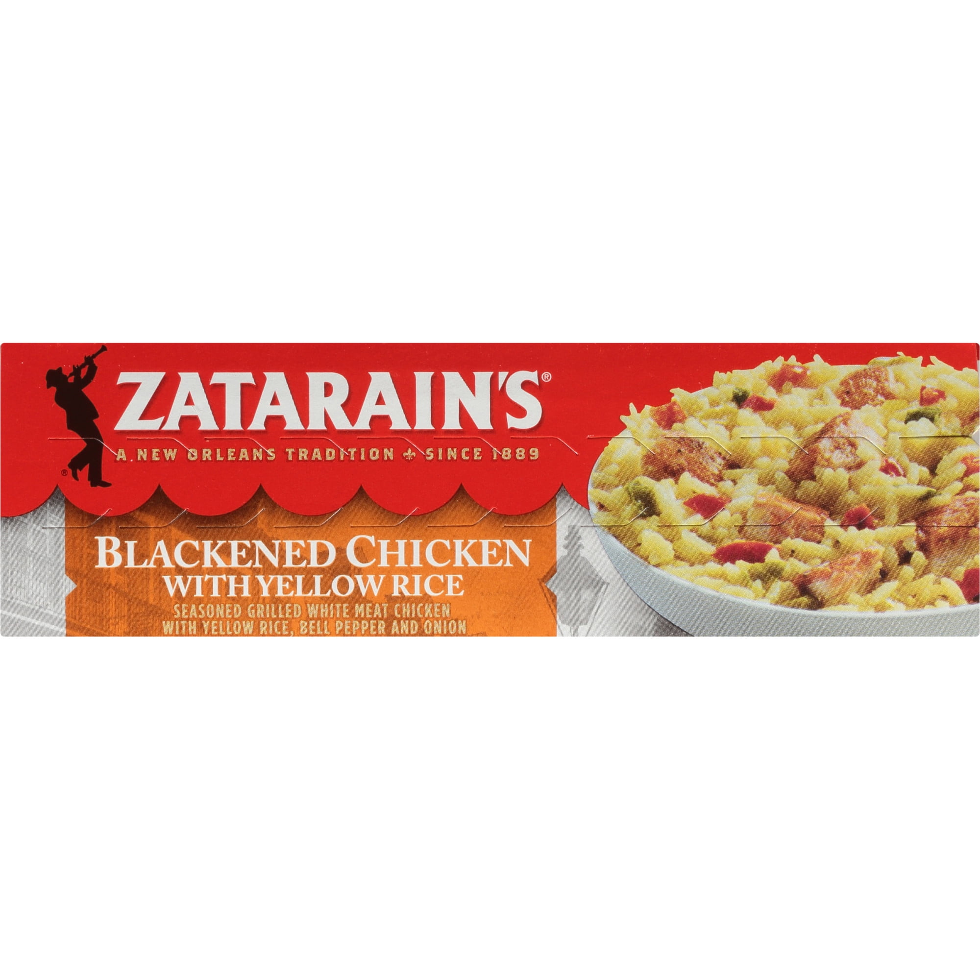 Zatarain's® Frozen Blackened Chicken With Yellow Rice