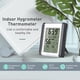 thumbnail image 1 of Xihbxyly Higrómetro Digital, Medidor de Temperatura y Humedad Lcd, Rastreador Meteorológico Preciso para Interiores, Diseño Compacto, Pantalla Fácil de Leer, Ideal para Casa, Oficina y Coche, Batería, 1 of 7