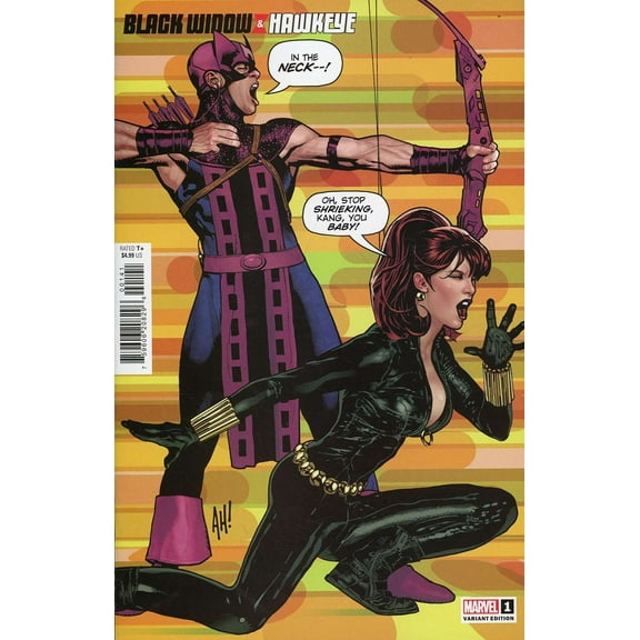 Black Widow And Hawkeye #1C VF ; Marvel Comic Book
