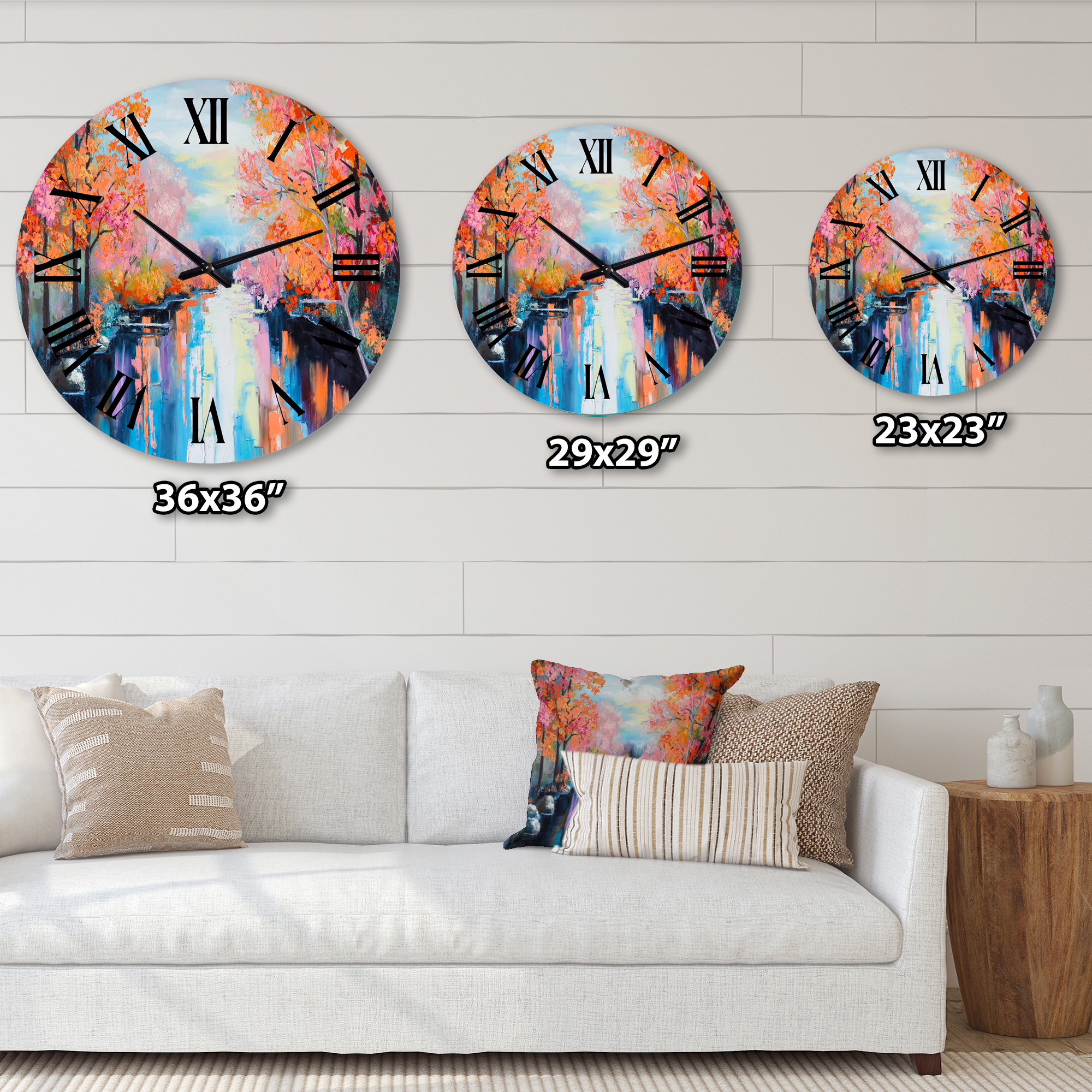 Designart 1 in Wall Clock
