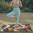 thumbnail image 3 of Garronmavis Retro Flower Power Car Seat Towel Covers Yoga Towel Car Seat Cover Portable, 3 of 7