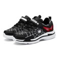 thumbnail image 1 of Fashion Spider Pattern Boy's Chunky Shoes Comfortable Non-slip Hook & Loop Closure Outdoor Activity Sneakers for Children, 1 of 5