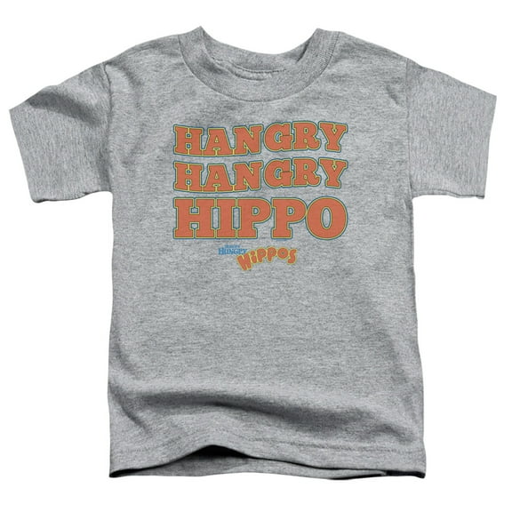 Hungry Hungry Hippos - Hangry - Toddler Short Sleeve Shirt - 3T
