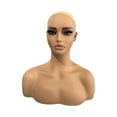thumbnail image 3 of DOLITY Mannequin Head with Makeup Multipurpose with Earring Holes Display Stand, 3 of 8