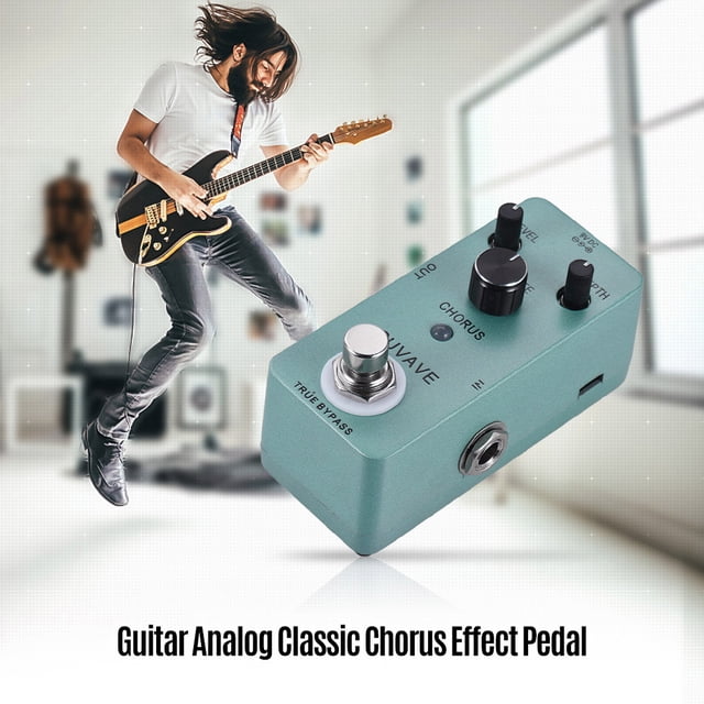 Yeacher Guitar Analog Classic Chorus Effect Pedal True Bypass Full Metal Shell