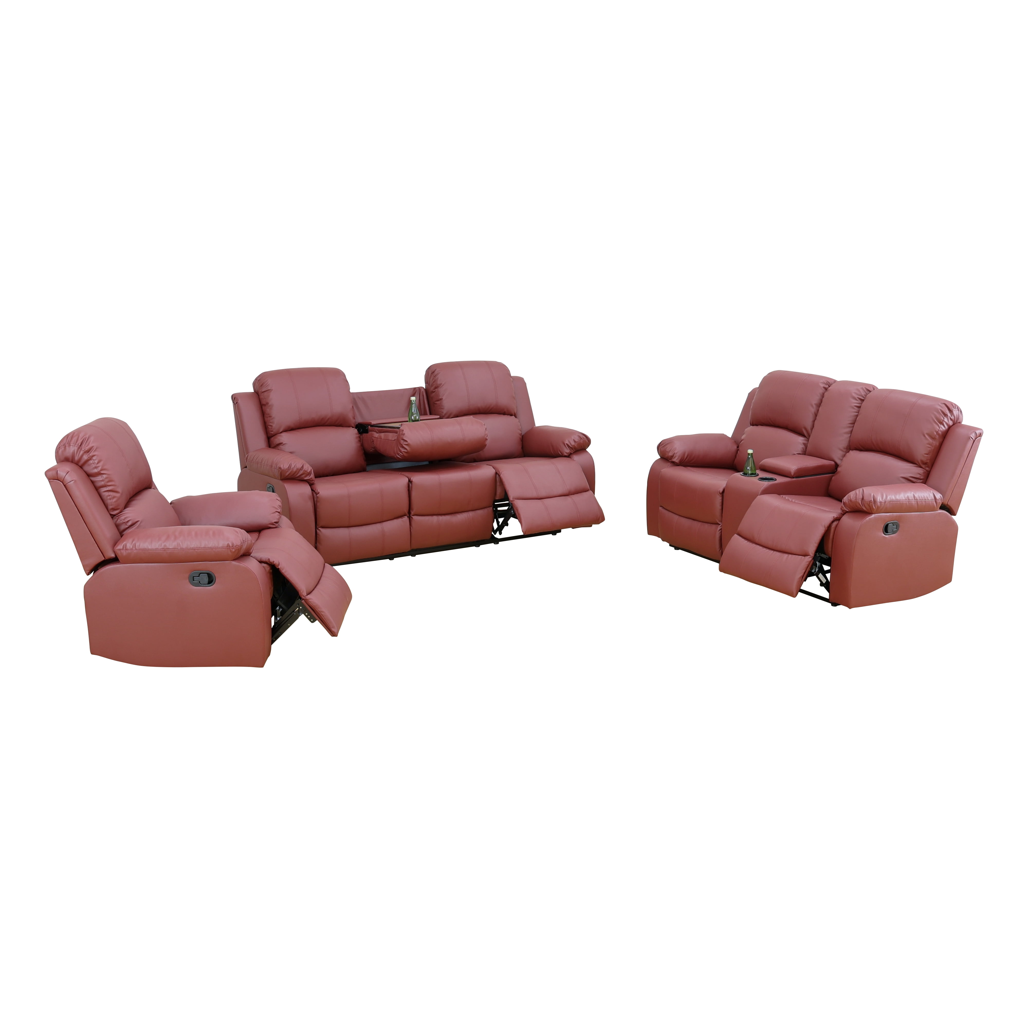MAYEERTY Modern Adult Simple Reclining Stylish Business Function Sofa for Living Room