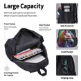 thumbnail image 4 of Balery Colorful Haired White Horse Mochila Escolar 3 en 1 para Niños - Mochila Resistente con Lonchera Térmica y Estuche - Mochila Escolar para Niños y Niñas, 4 of 7