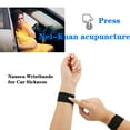 thumbnail image 3 of Motion Sickness Bands, Nausea Wristbands for Car Sickness, Relief Wristbans for Mornig Sea Flying Travel 2, 3 of 6