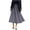 Dark Gray, variant on Skirts for Women Trendy,Tulle Skirts for Women Midi Elastic High Waisted Pleated Mesh Flowy A-Line Long Tutu Skirts Party Date Night Outfits