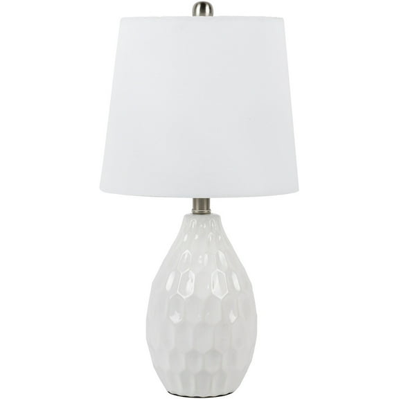 Livabliss Tenri Modern Accent Table Lamp, 22-inch, White
