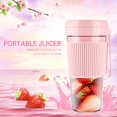 thumbnail image 4 of Blender for Shakes and Smoothies USB Rechargeable Cordless Mixer Mini Juicer One Button Control Kitchen Small Appliances  Green, 4 of 8