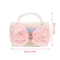 thumbnail image 3 of Bolso bandolera de moda, bolso kawaii, bolso bandolera con asa de perla, 3 of 7