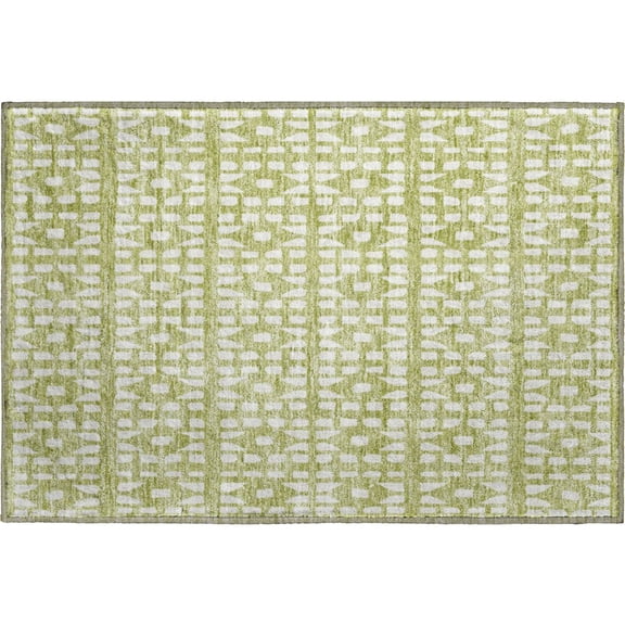 Dalyn Rugs Premium Machine Washable Mayfield AMF963 Aloe 1'8" x 2'6" Rug
