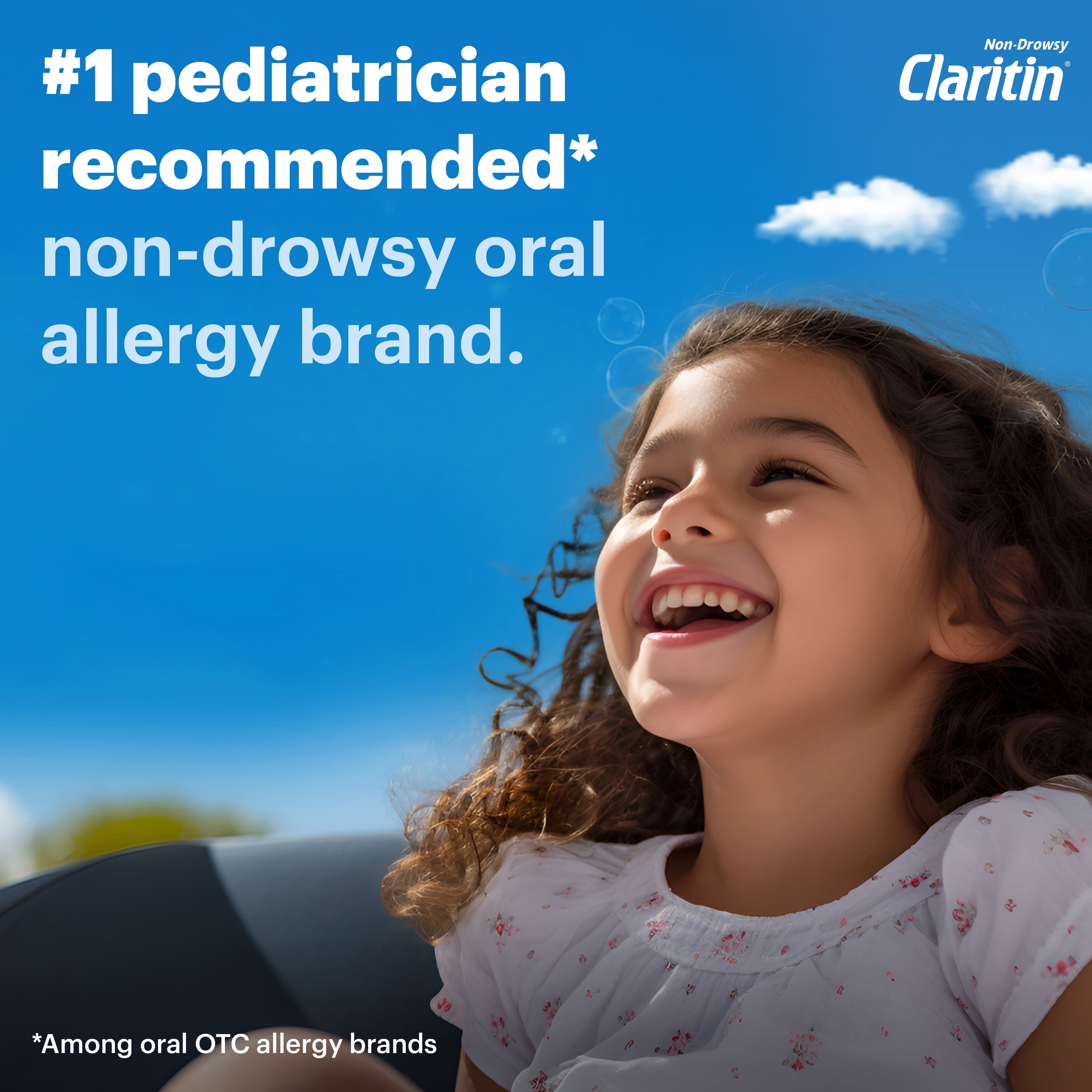 Claritin Allergy Medicine for Kids, Loratadine Antihistamine Bubblegum Chewable Tablets, 30 Ct