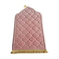 thumbnail image 3 of Prayer Mat Area Rugs Floor Carpet Collectible Travel Mat Blanket for Party Outdoor Gifts , Pink, 3 of 8