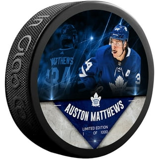 Auston Matthews Toronto Maple Leafs Autographed 2022-23 Reverse Retro Hockey Puck