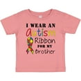 thumbnail image 3 of Inktastic I Wear an Autism Ribbon for My Brother Boys or Girls Baby T-Shirt, 3 of 5