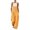 Orange #32, variant on WULMLEO Women Long Casual Loose Cargo Bib Pants Overalls Baggy Rompers Outdoor Hiking Wide Leg Jumpsuits with Pockets Purple L