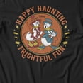 thumbnail image 3 of Disney Mickey Mouse Halloween Daisy Donald Men's T Shirt (Black, S-XXXL), 3 of 4
