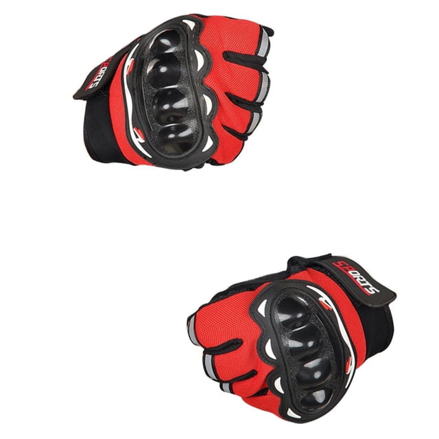 Penkiiy Gants d'Hiver pour Hommes Unisexe Hommes Femmes Gants Chauds d'Hiver pour Vélo Gants de Sport de Plein Air Gants Rouges