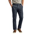 thumbnail image 2 of Rexolia Men's Stretch Straight Fit Twill Pants Flat Front Belt Loops Casual Work Golf Black XL, 2 of 5