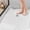 White, variant on Square Shower Mat 27x27 Inch,  Non Slip Shower Mats for Inside Shower Stall, Anti Slip Bath Floor Mat with  Suction Cups & Drain Holes, Machine Washable, Clear
