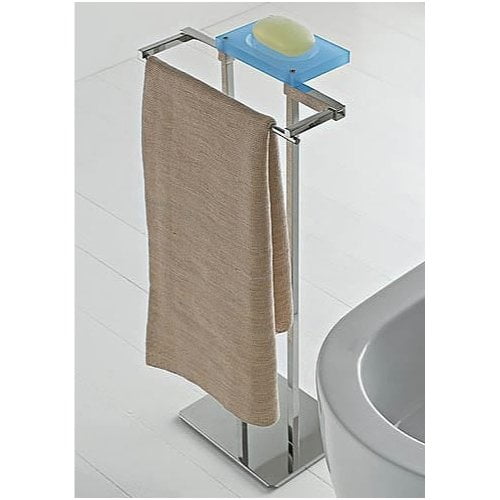 Toscanaluce by Nameeks Eden Two Function Vanity Butler Free Standing Towel Stand