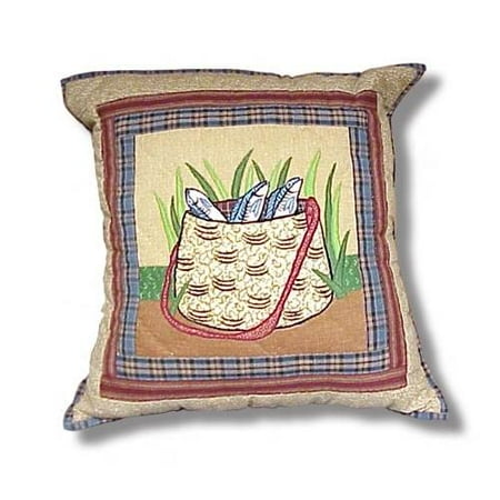 Gone Fishing - Bag Toss Pillow
